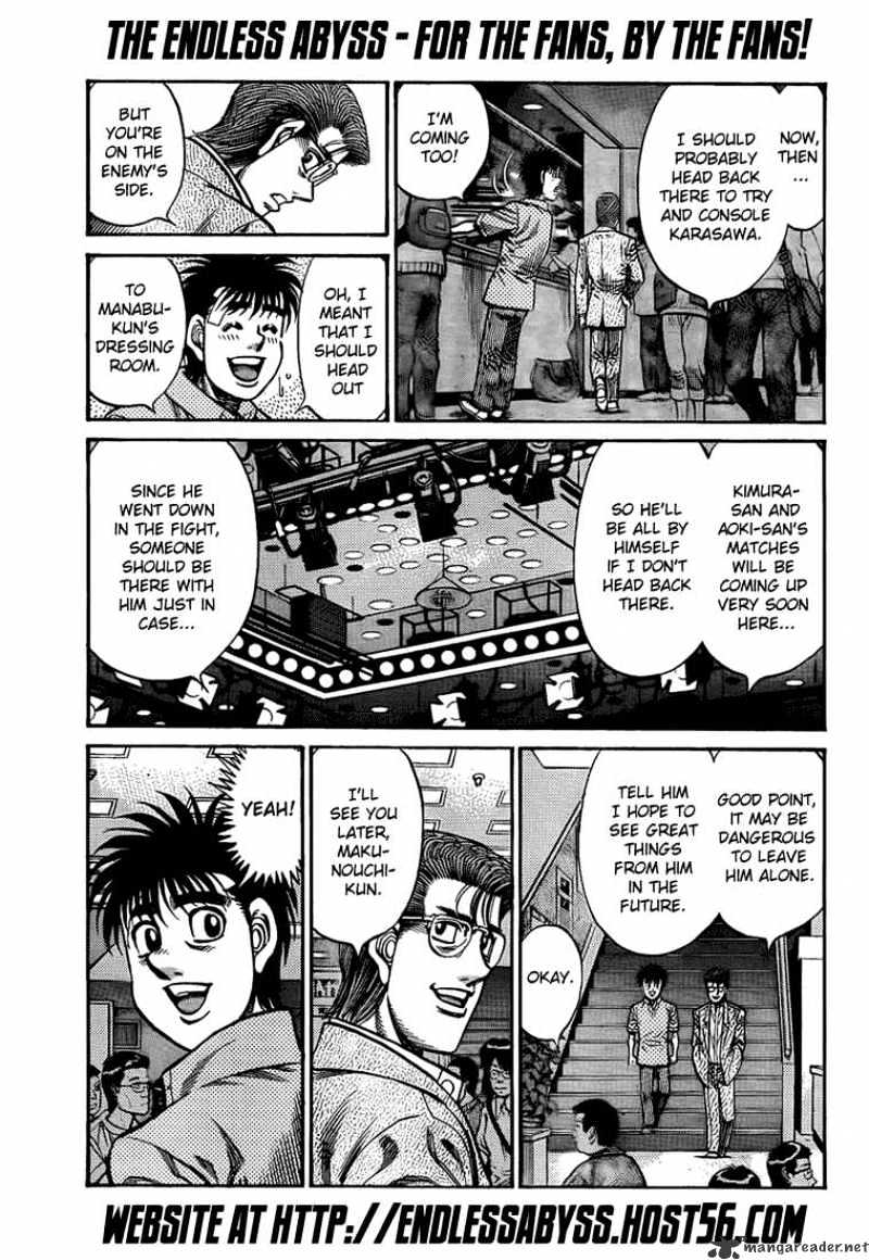 Hajime no Ippo: Fighting Spirit, Chapter 911 image 07